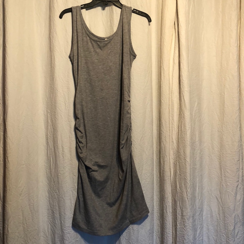 Jersey knit maternity dress